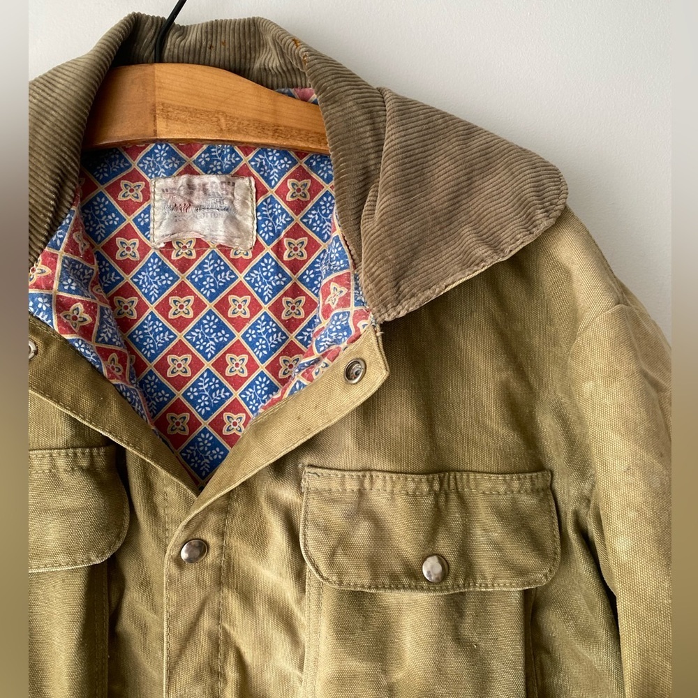 Vintage Jacket Men’s Large 1950’s Hunting Coat Lined - Picture 4 of 12